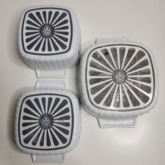 Vintage 3-Piece Nordic Ware Cast Bake Ware Casserole 2 Qt Bundt 1 1/2 Qt 1 Qt - Picture 12 of 15